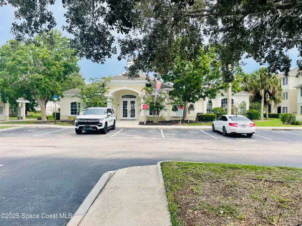 a car parked on the side of a street
