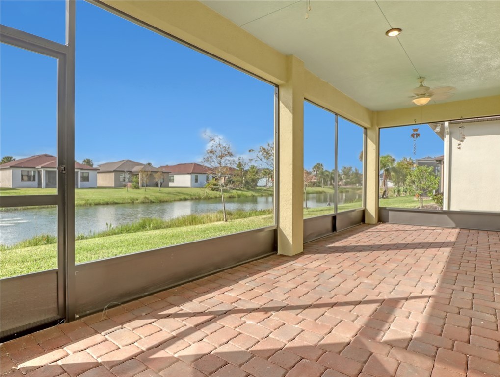 1756 Willows Square Vero Beach, FL 32966 - Photo 30 of 35 a view of a balcony with lake view and a ocean view