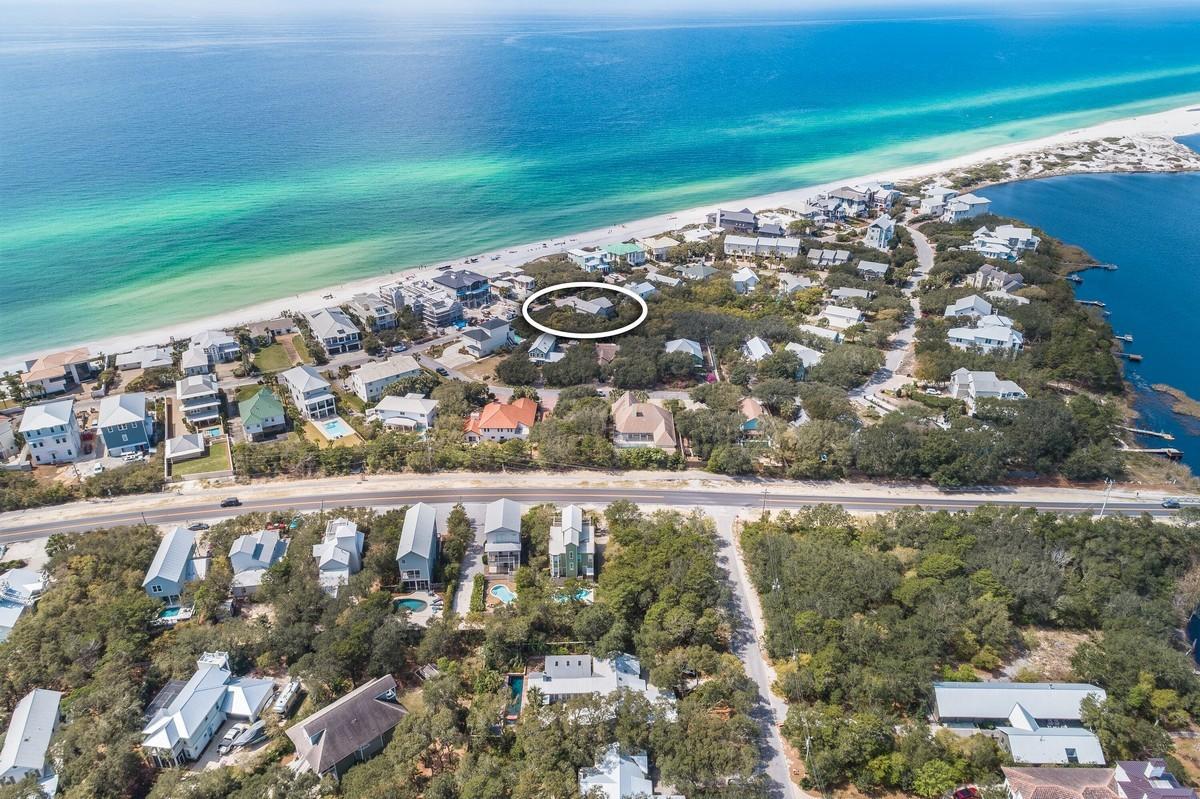 178 Pelican Circle Inlet Beach, FL 32461 - Photo 56 of 61 a view of a wooden fence