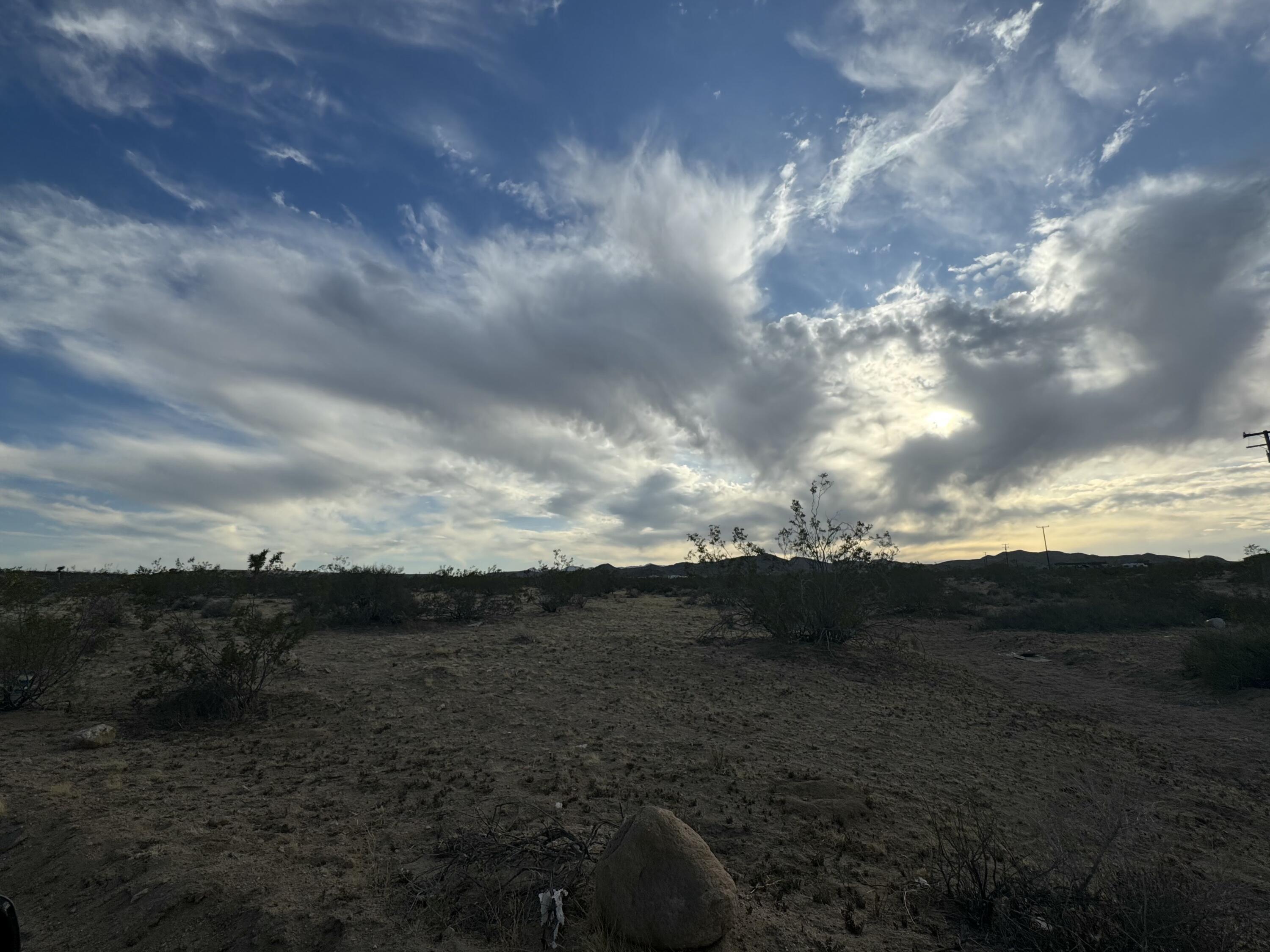 0 Mariquita Road Landers, CA 92285 - Photo 4 of 5 a view of sunset and yard