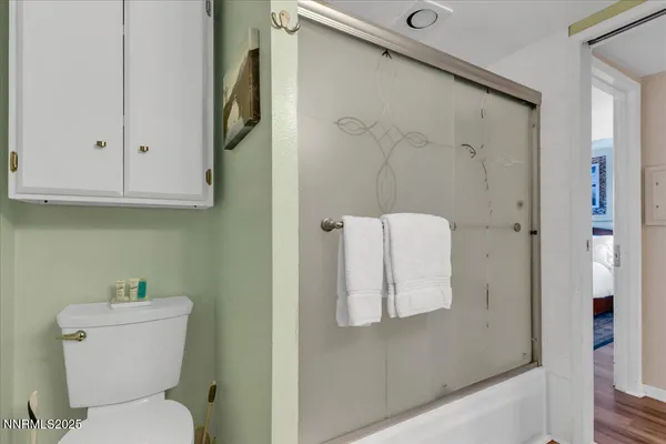 a view of a city with mountain