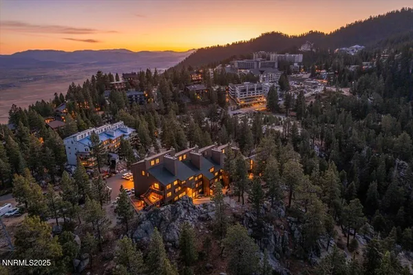 a view of mountains and valleys