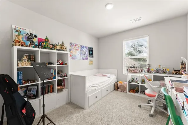 a view of a patio with furniture