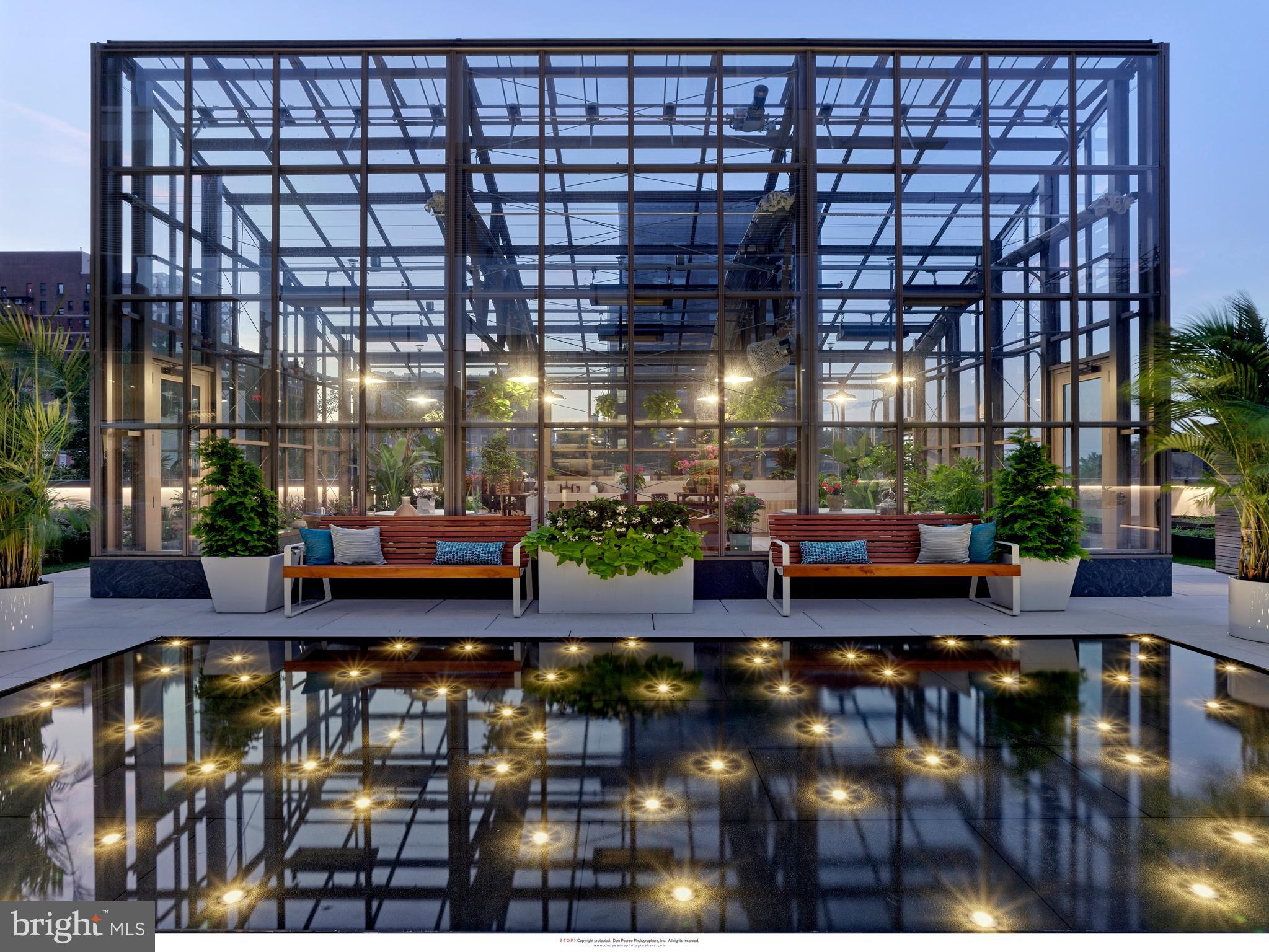 301 South Broad Street, Unit 2502 Philadelphia, PA 19107 - Photo 27 of 28 Greenhouse and Reflecting pool