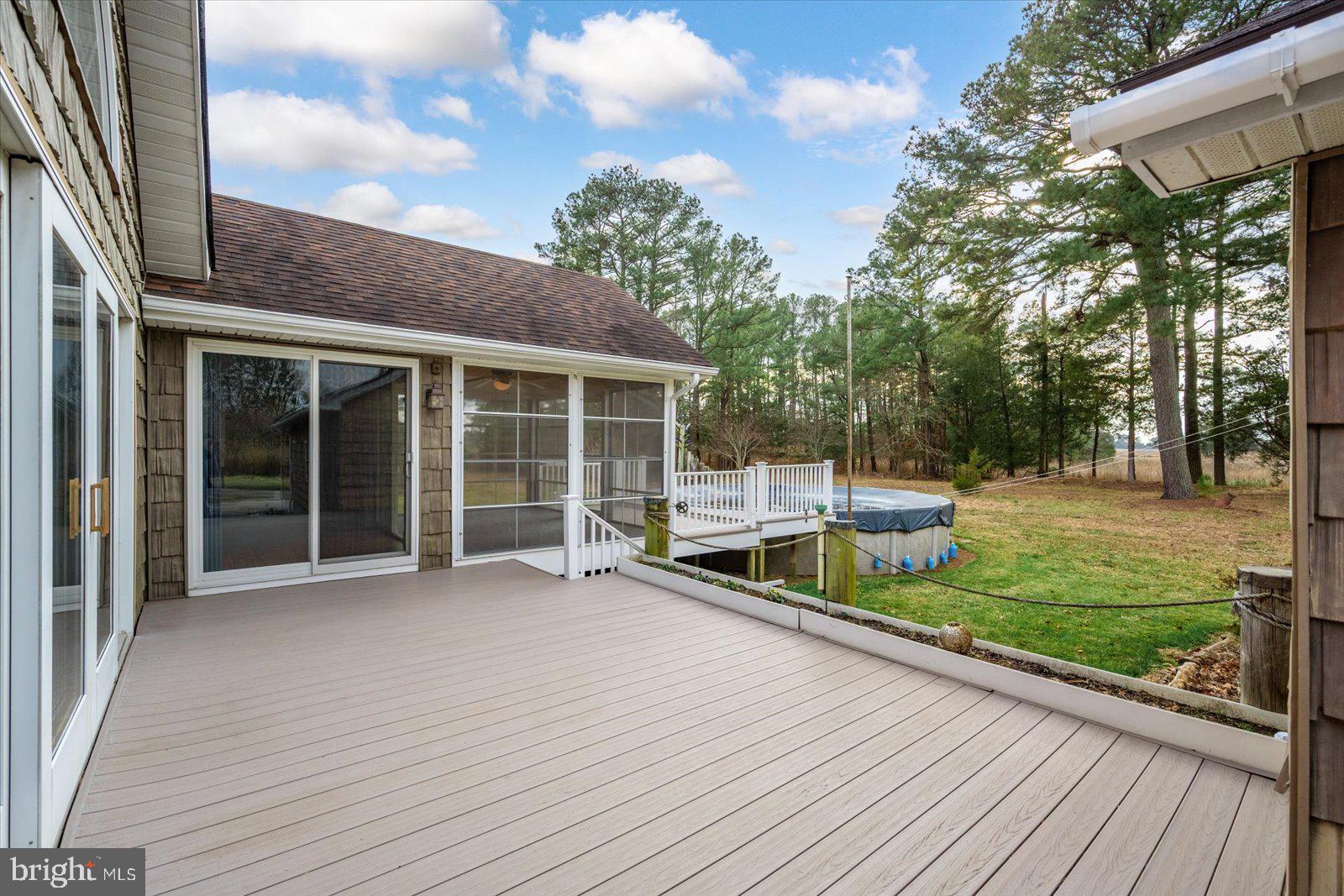 9554 Millard Long Road Westover, MD 21871 - Photo 34 of 69 Deck space to catch some sun