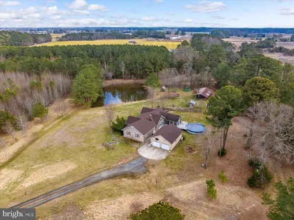 a view of lake with mountain