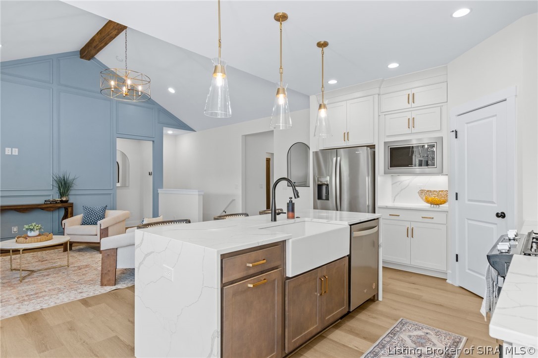 3501 Linnert Way New Albany, IN 47150 - Photo 23 of 77 Farm Sink with Waterfall Island