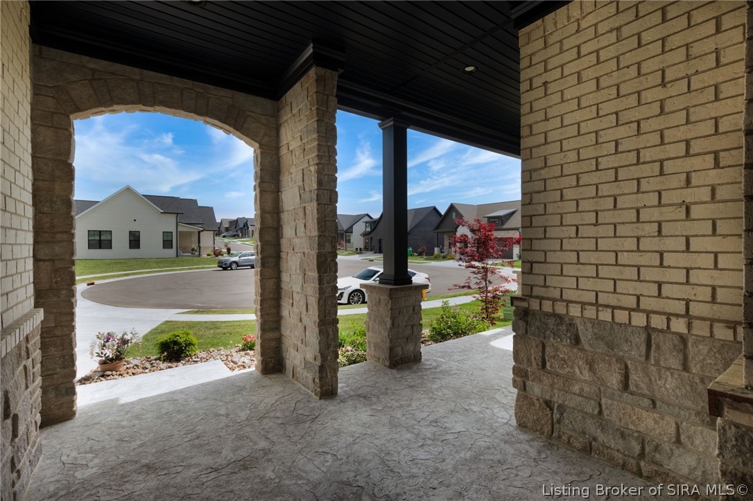 3501 Linnert Way New Albany, IN 47150 - Photo 70 of 77 Front covered porch