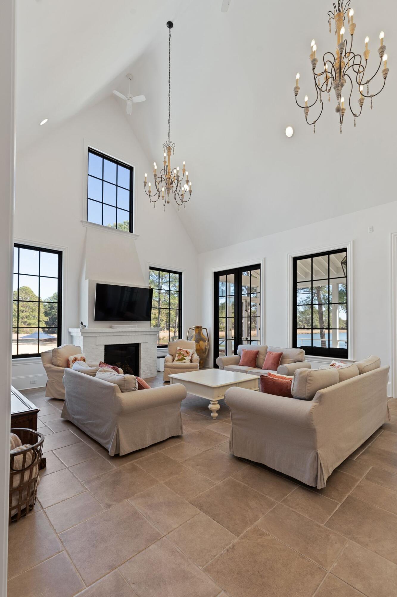 1500 Clubhouse Lane Mount Pleasant, SC 29466 - Photo 21 of 82 Vaulted Ceilings in the Living Room