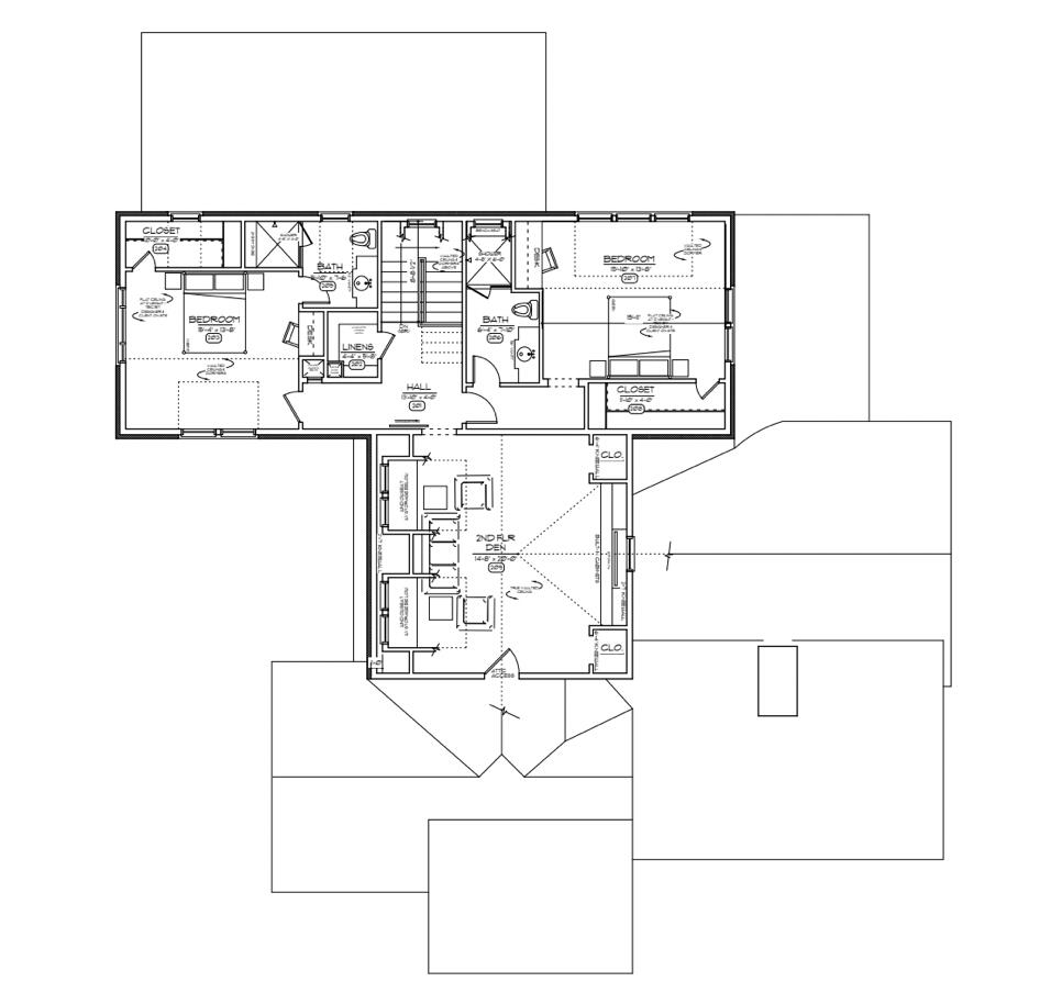 1500 Clubhouse Lane Mount Pleasant, SC 29466 - Photo 82 of 82 Second Floor Plans