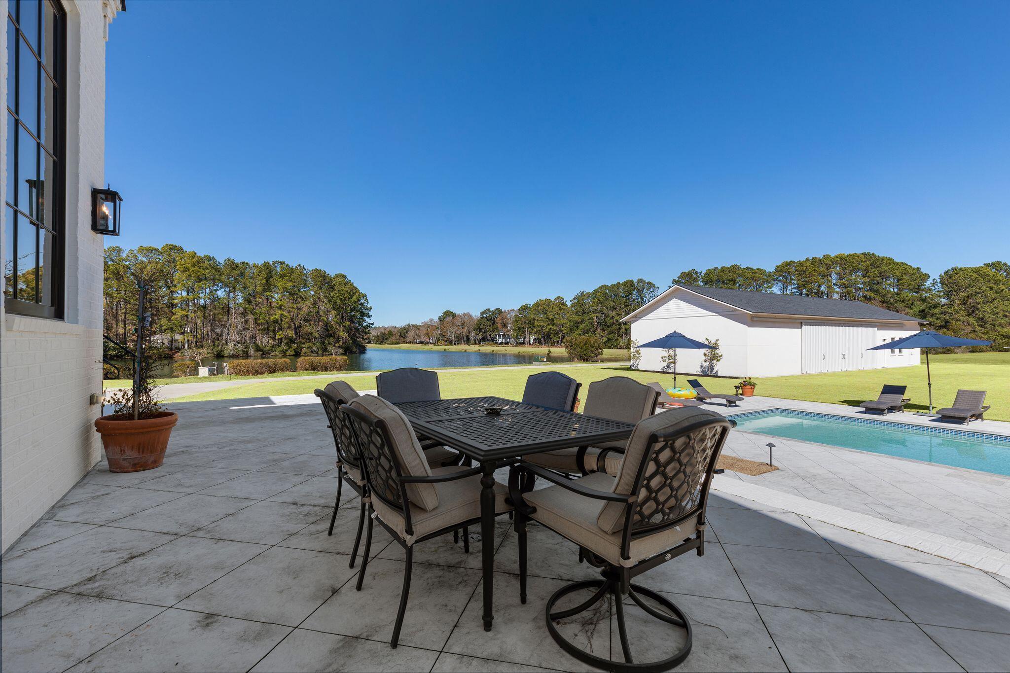 1500 Clubhouse Lane Mount Pleasant, SC 29466 - Photo 56 of 82 Enjoy Dinner by the Pool