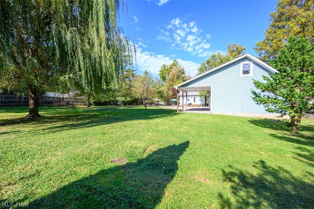 5006 Chestnut Road Independence, OH 44131 - Photo 9 of 33 Large privacy fenced backyard, perfect for adding a pool!