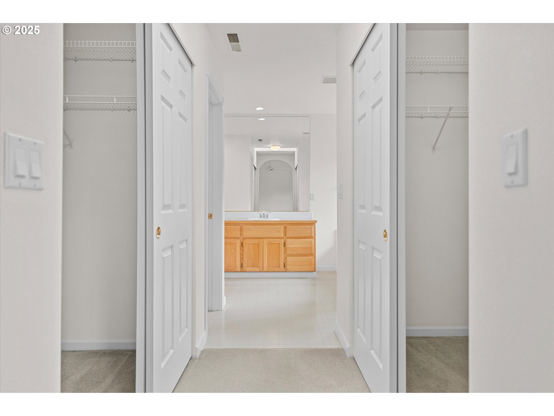 12262 Southwest 114th Terrace Portland, OR 97223 - Photo 24 of 41 a bathroom with a sink and a mirror