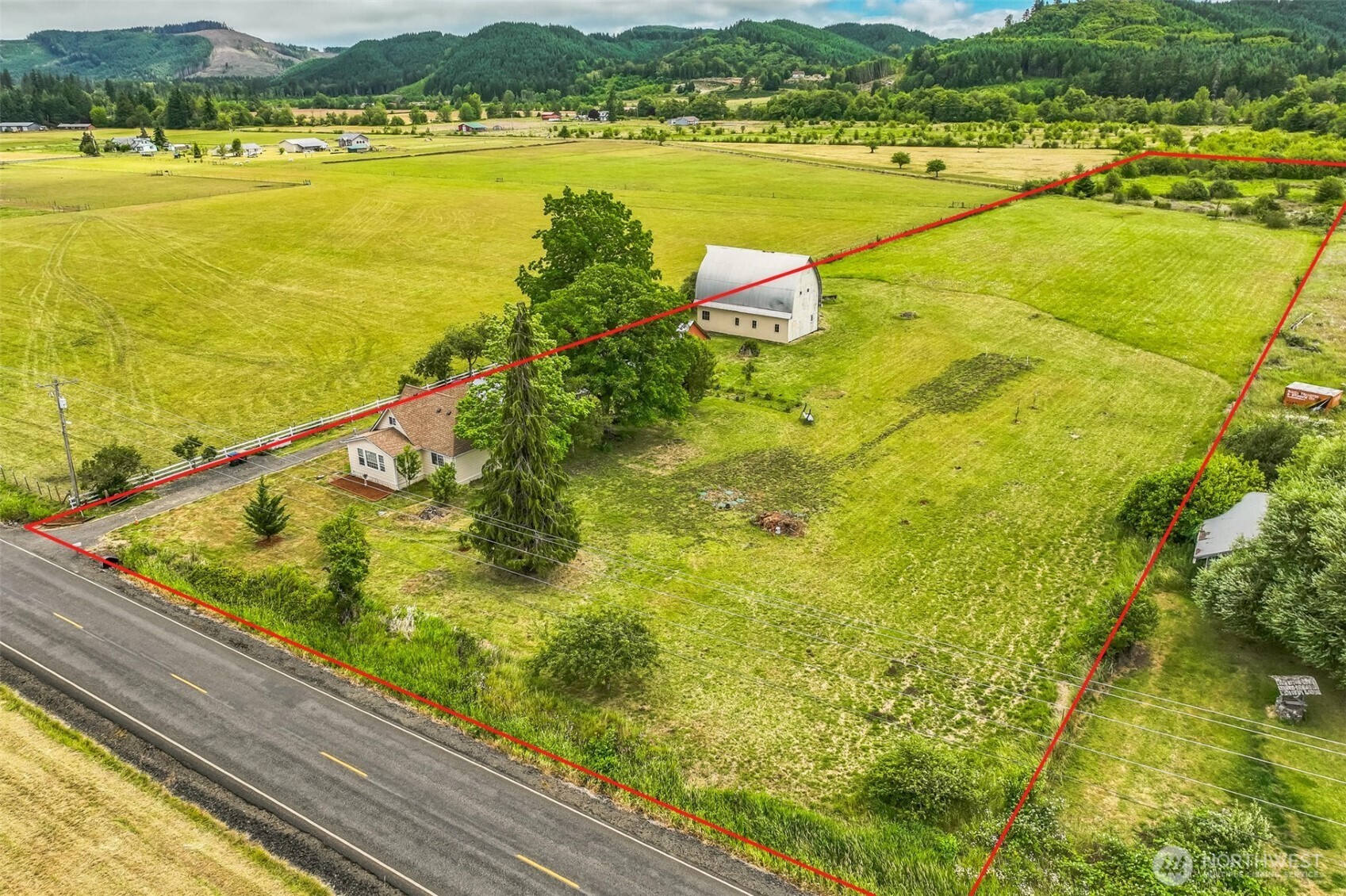 143 Mauerman Road Chehalis, WA 98532 - Photo 2 of 31 a view of a lake with a mountain