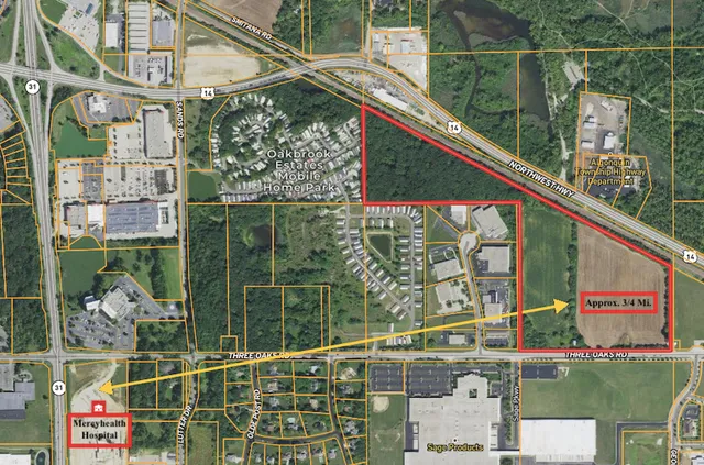 a view of building from the balcony