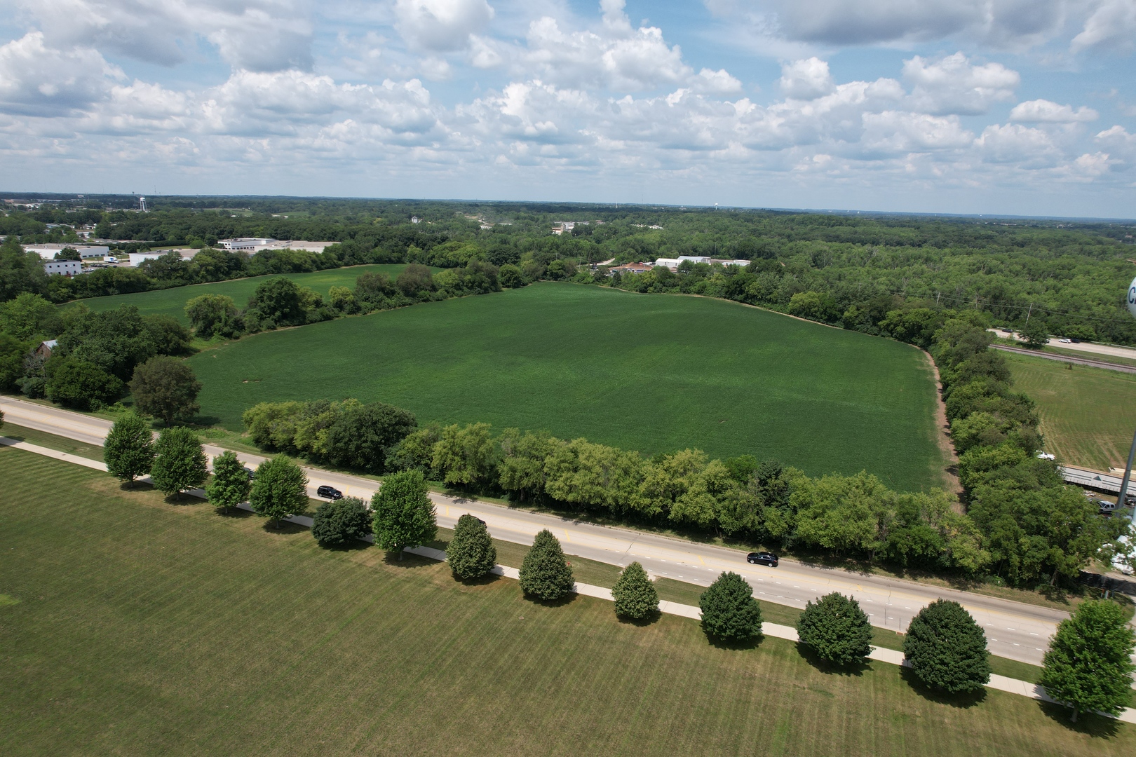 3712 Three Oaks Road Cary, IL 60013 - Photo 3 of 13 an aerial view of a houses with outdoor space and street view