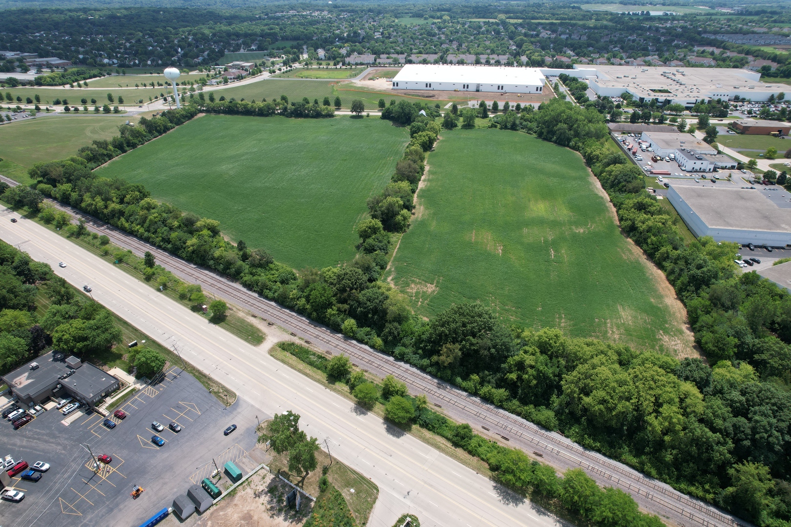 3712 Three Oaks Road Cary, IL 60013 - Photo 8 of 13 an aerial view of a city