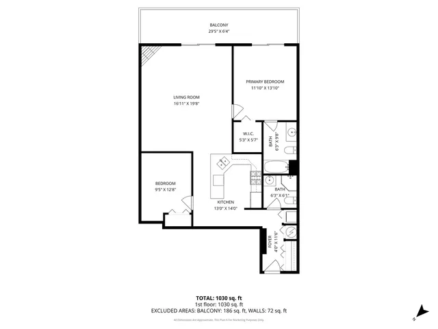 $379,000 | 2356 North Elston Avenue, Unit 205, Chicago, IL 60614