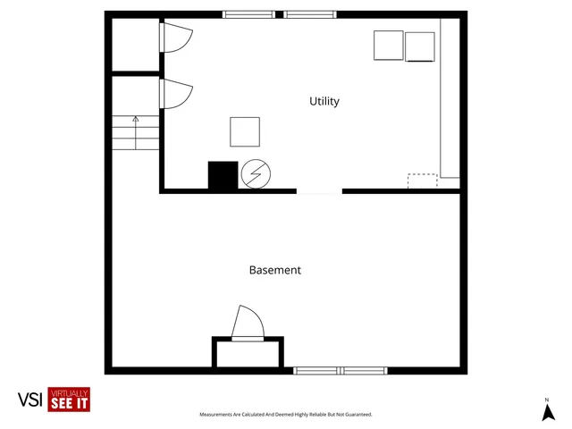 a picture of a bench in a window