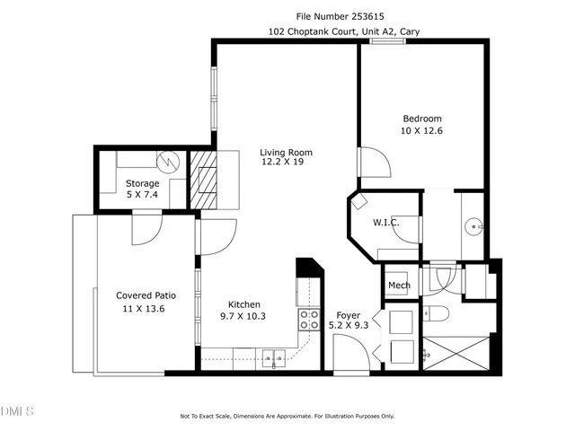 $200,000 | 102 Choptank Court, Unit A2, Cary, NC 27513