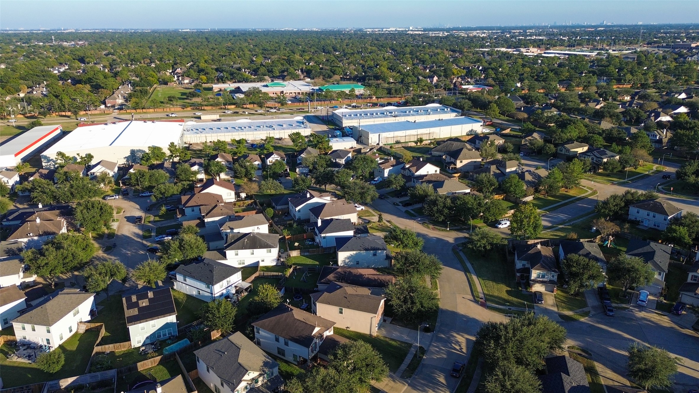 18110 Rexine Lane Cypress, TX 77433 - Photo 50 of 50 an aerial view of residential houses with outdoor space and ocean view