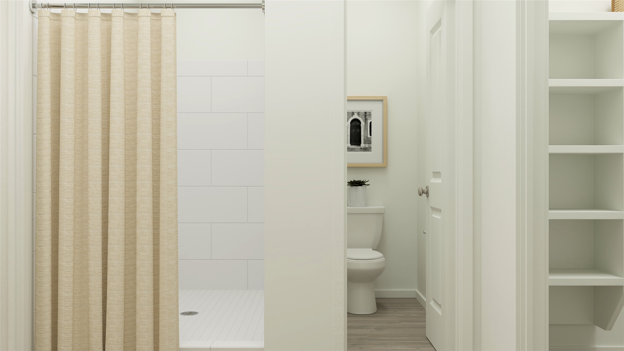 17911 Prairie Falcon Way, Unit 7 Pflugerville, TX 78660 - Photo 22 of 25 a bathroom with a toilet and a shower