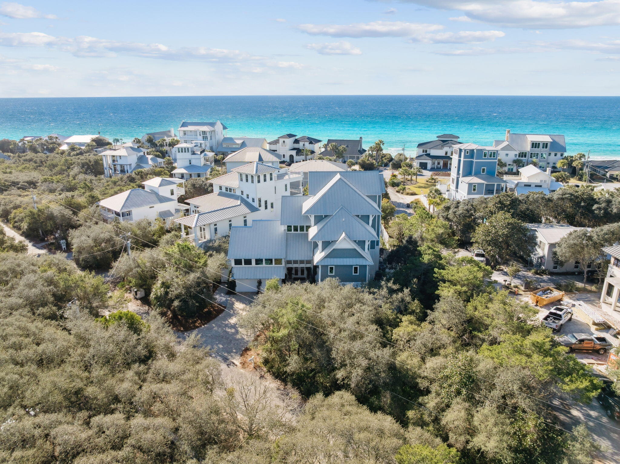 230 Blue Lake Road Santa Rosa Beach, FL 32459 - Photo 5 of 110 an aerial view of multiple house