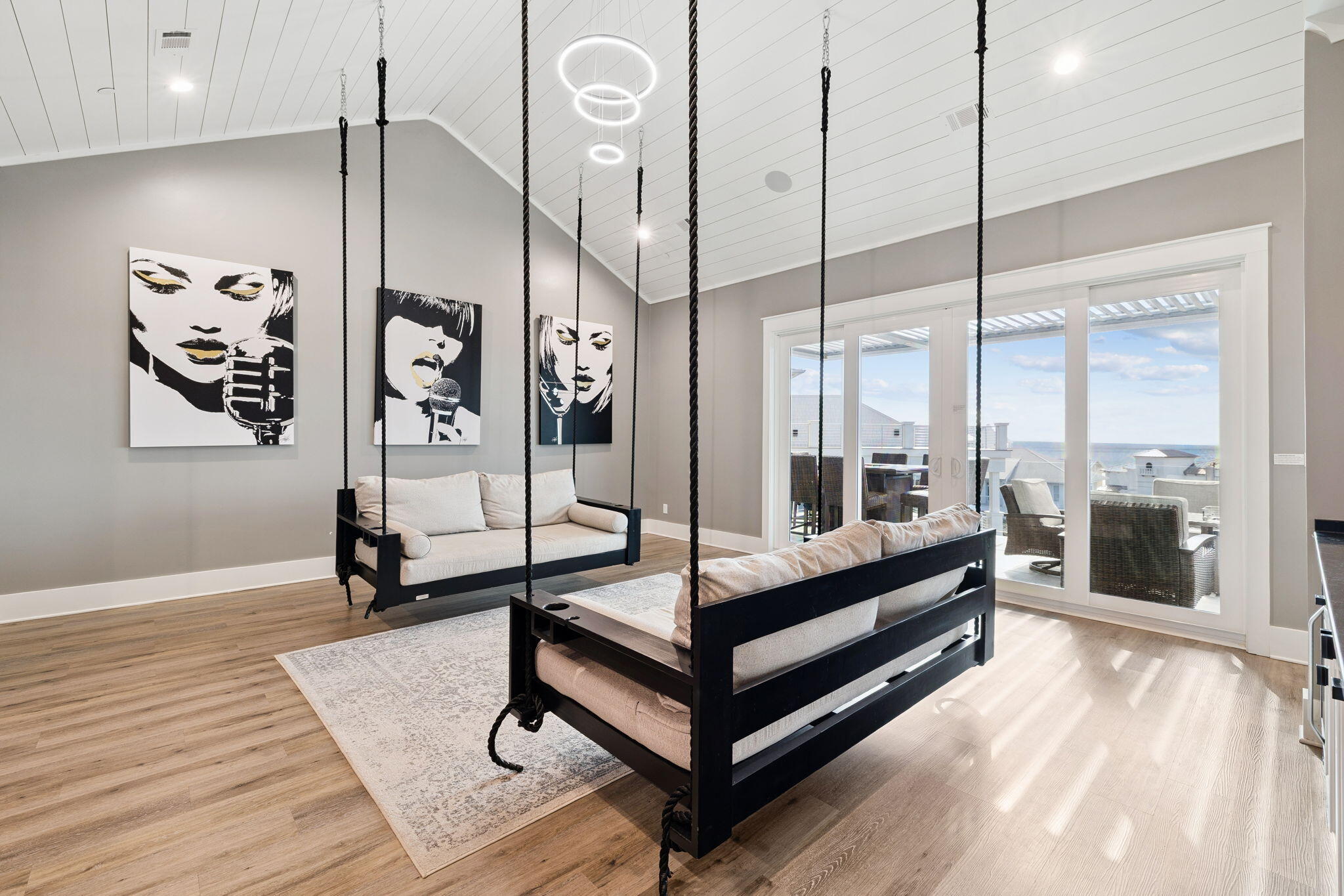 230 Blue Lake Road Santa Rosa Beach, FL 32459 - Photo 93 of 110 a view of a room with gym equipment