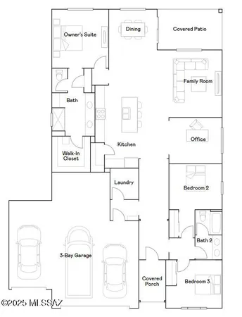 $384,990 | 17593 South Nicholas Falls Drive, Vail, AZ 85641