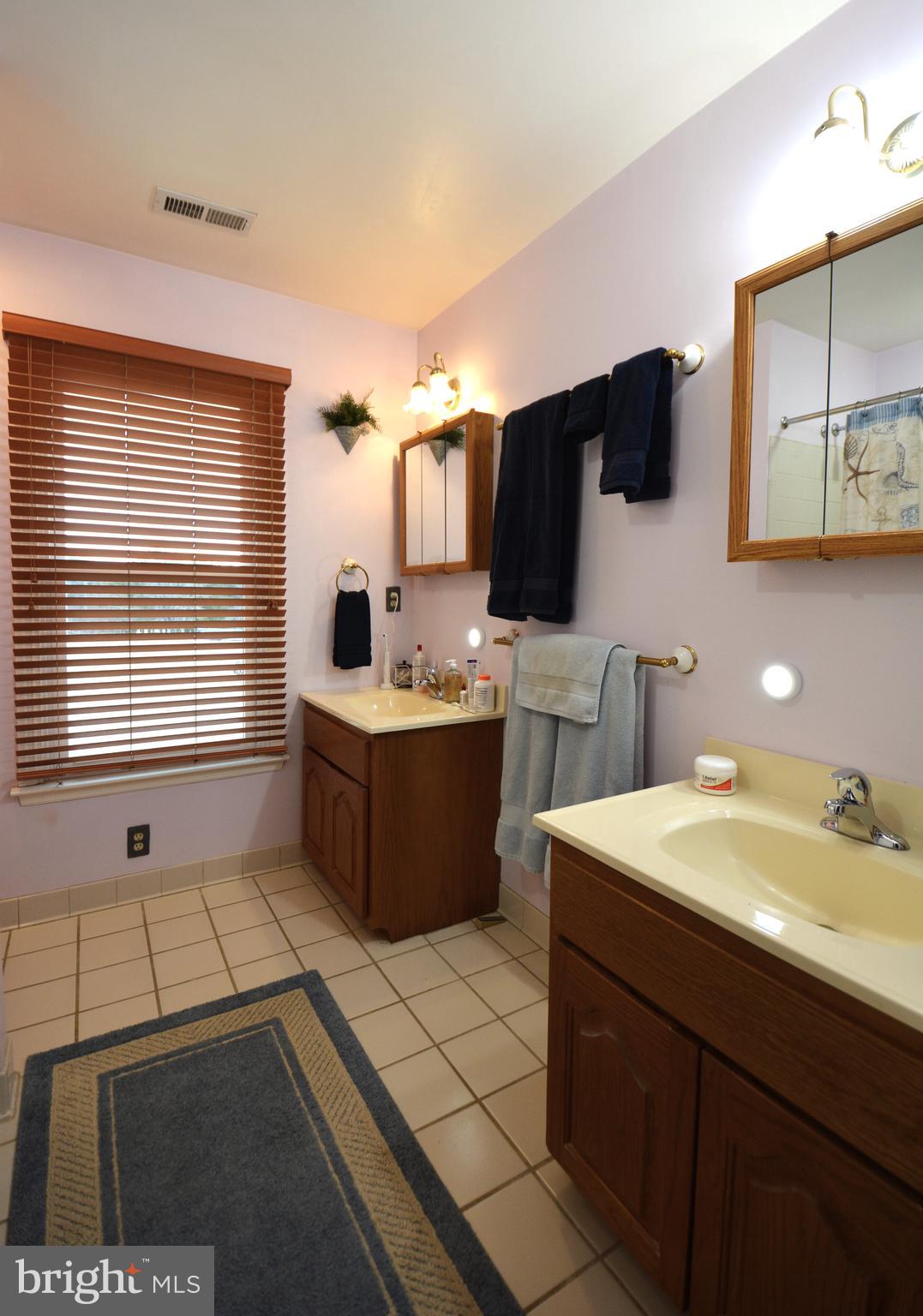 1800 Miners Ridge Road Sykesville, MD 21784 - Photo 42 of 76 Primary bath has 2 separate vanities. Ceramic tile