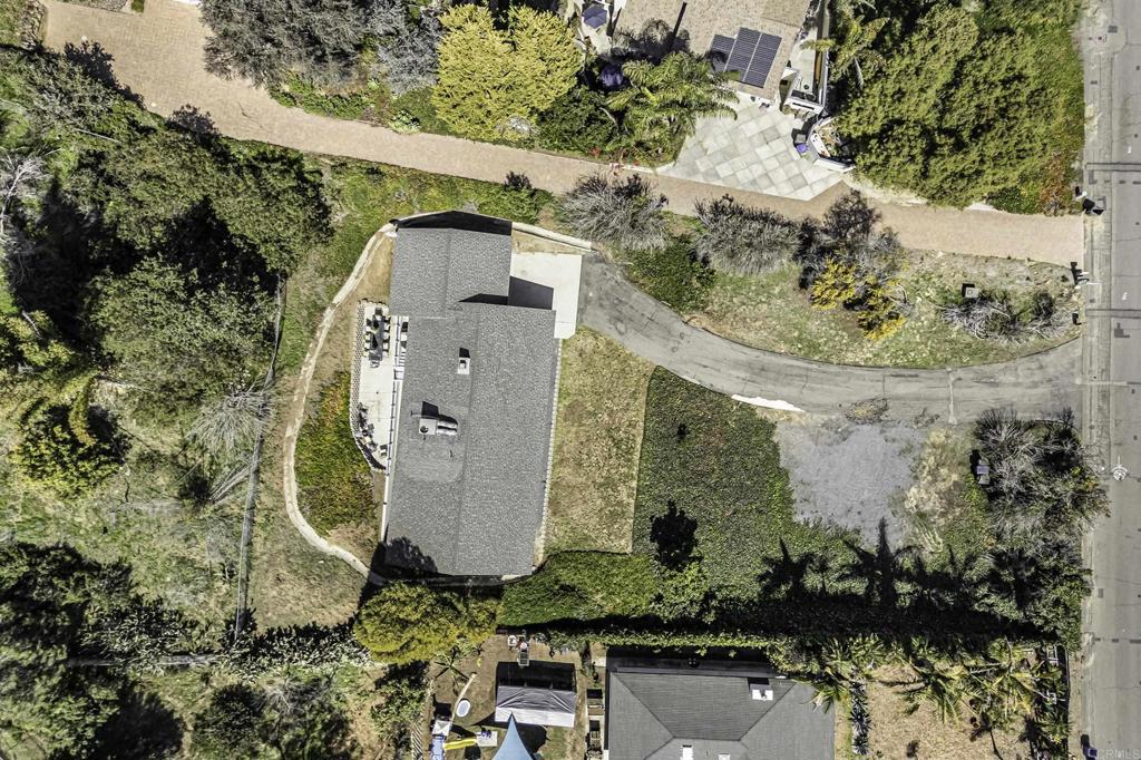 1460 Orpheus Avenue Encinitas, CA 92024 - Photo 24 of 24 an aerial view of a house with a yard