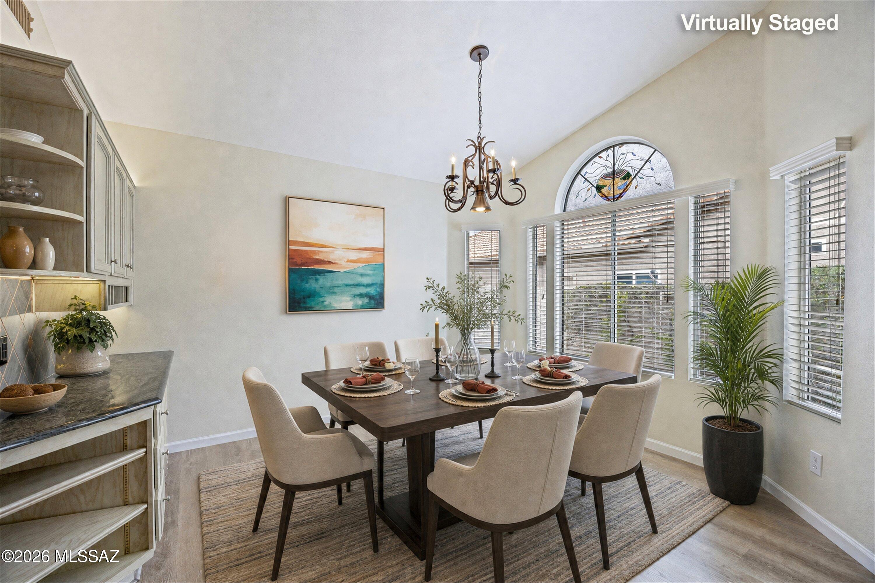 36967 South Ridgeview Boulevard Tucson, AZ 85739 - Photo 11 of 51 Staged Dining
