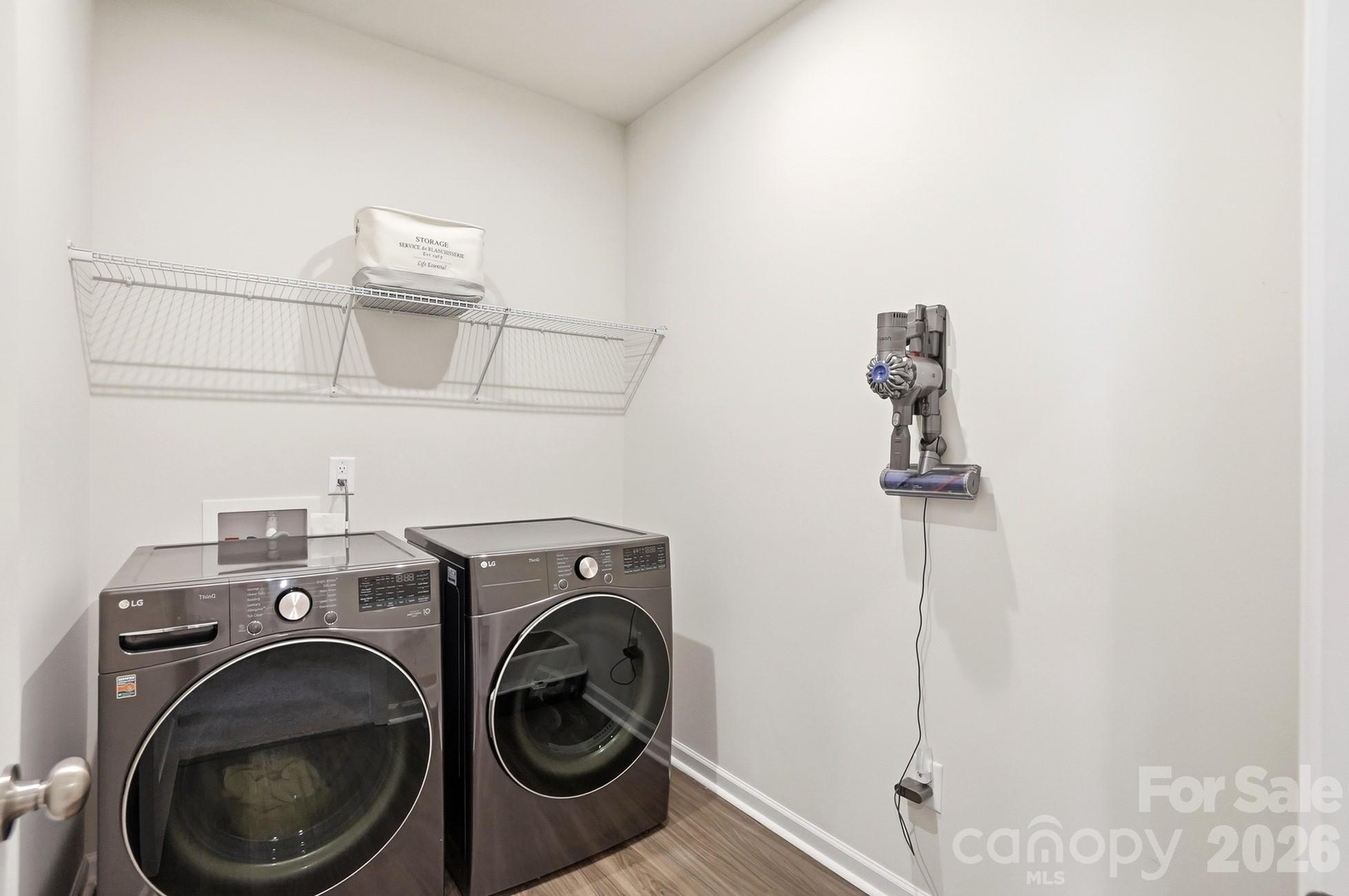 6351 Lopez Court Kannapolis, NC 28081 - Photo 35 of 48 a utility room with dryer and washer