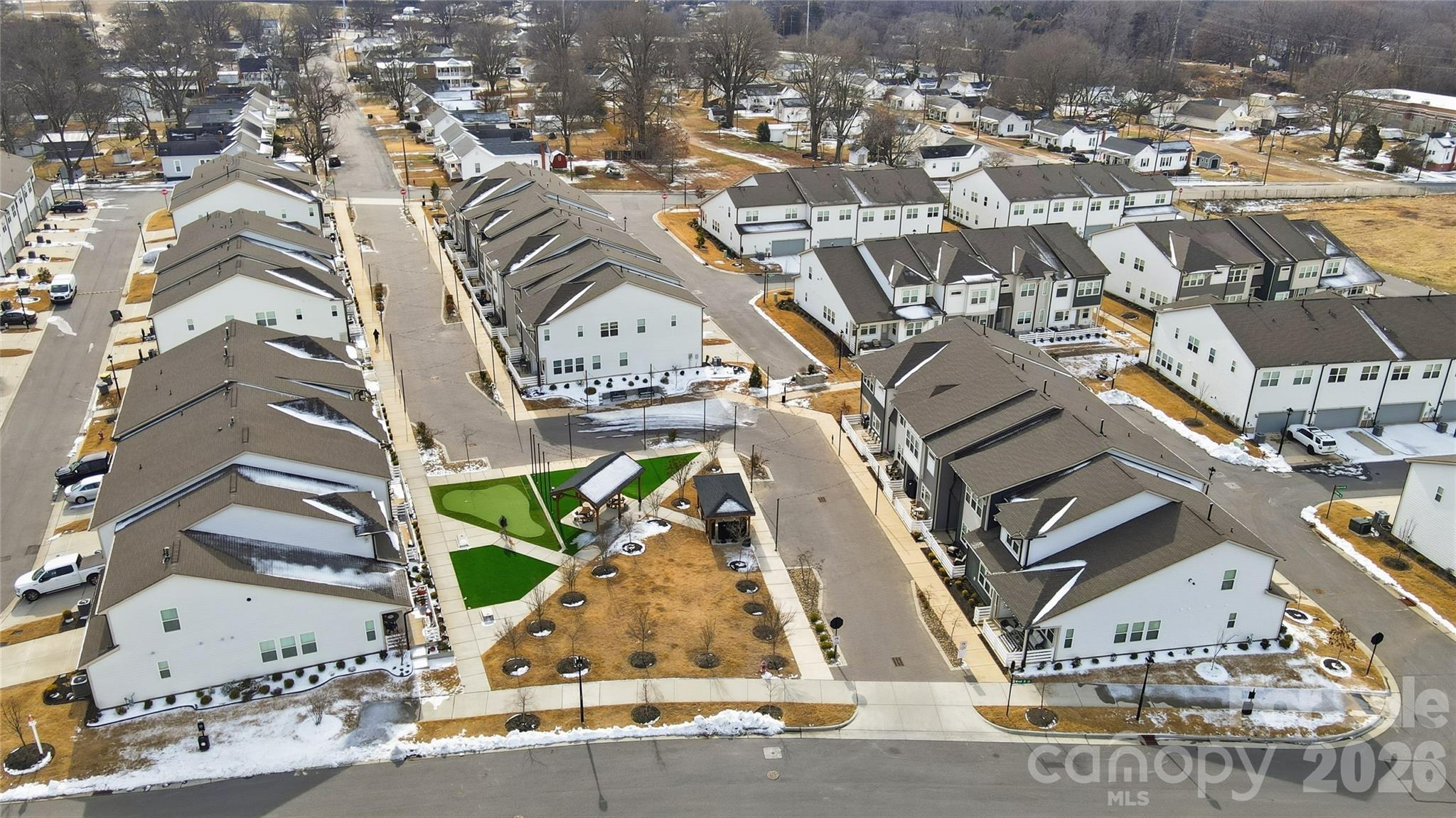 6351 Lopez Court Kannapolis, NC 28081 - Photo 43 of 48 an aerial view of a city