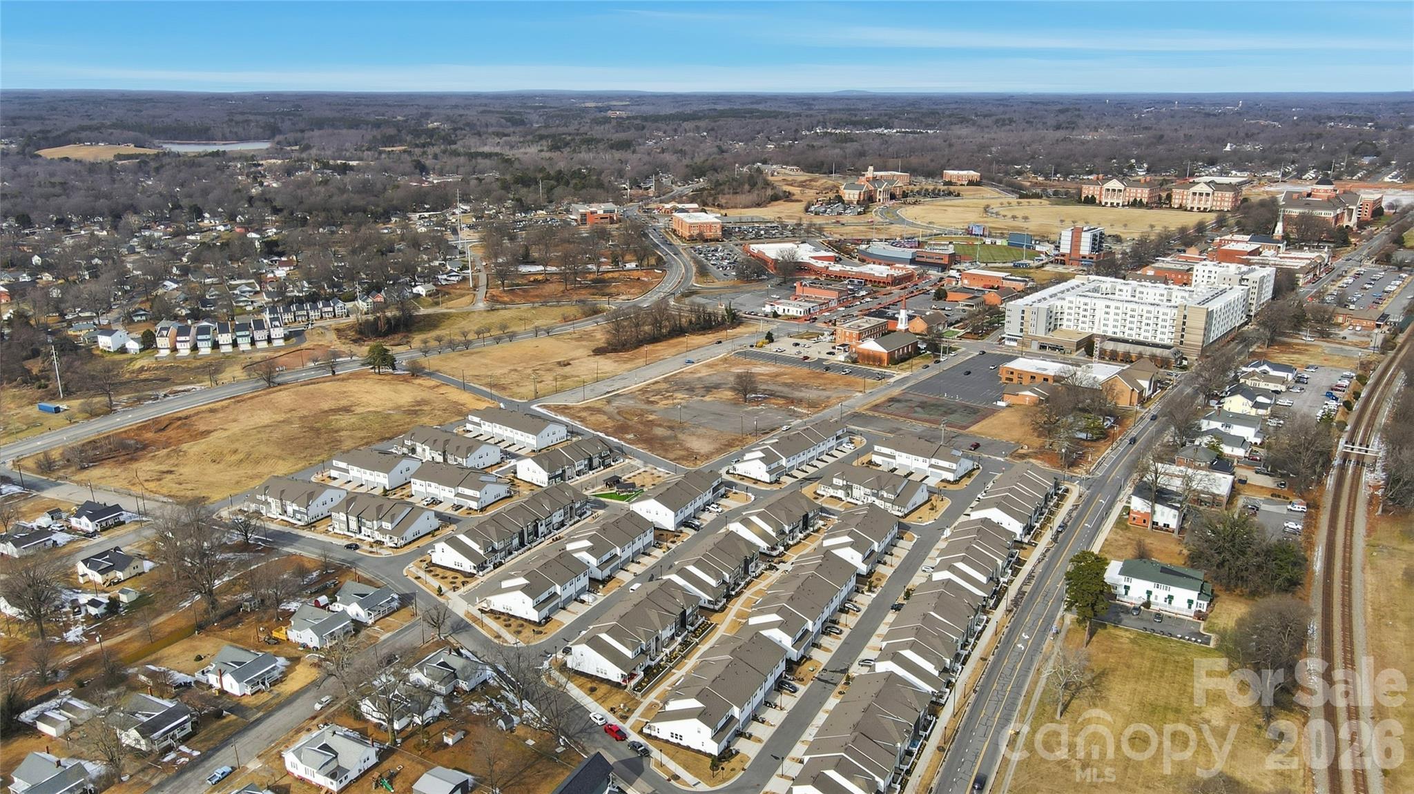 6351 Lopez Court Kannapolis, NC 28081 - Photo 46 of 48 an aerial view of residential building with parking space