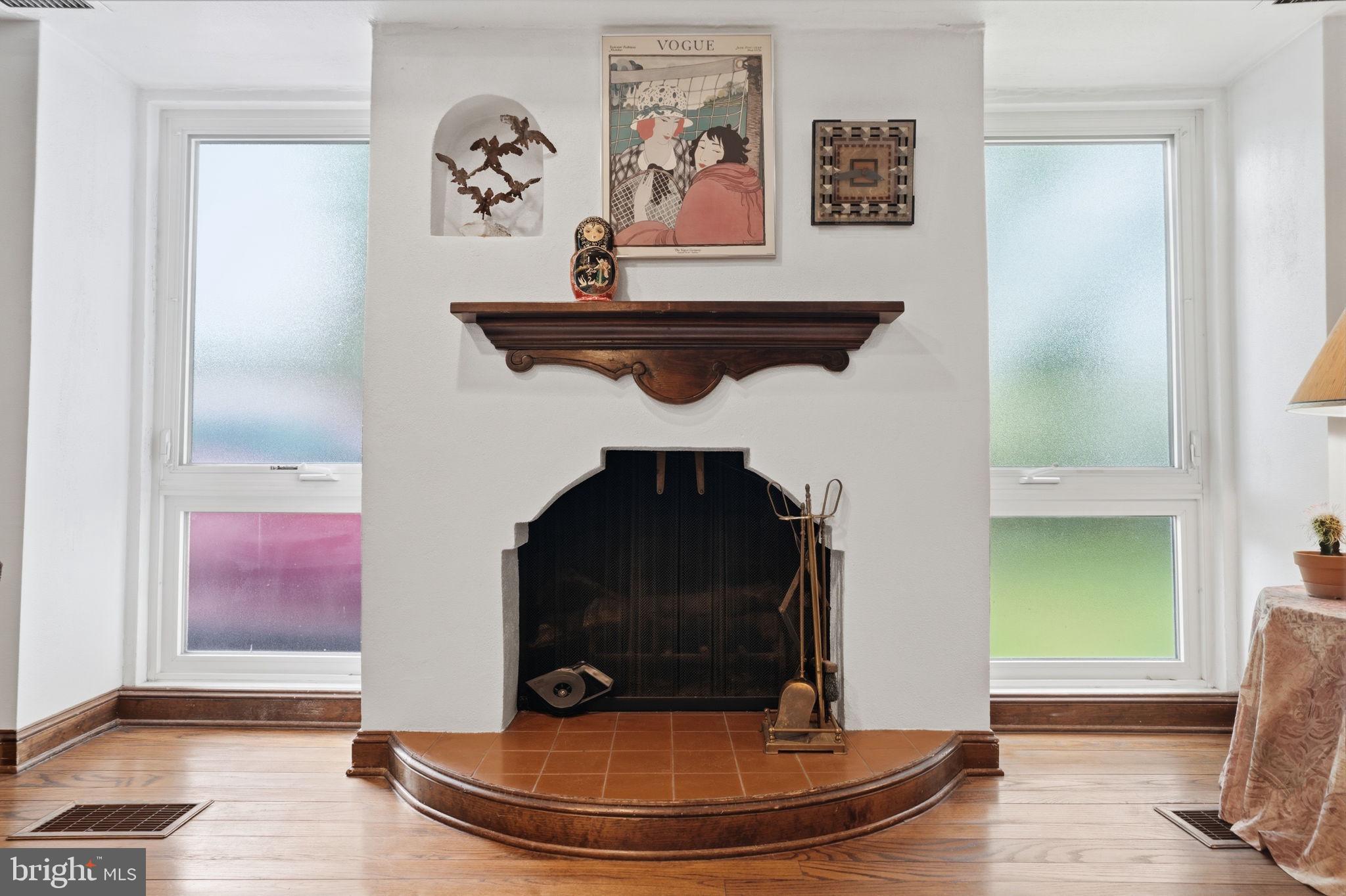 1363 Panther Road Rydal, PA 19046 - Photo 21 of 52 Fireplace in den