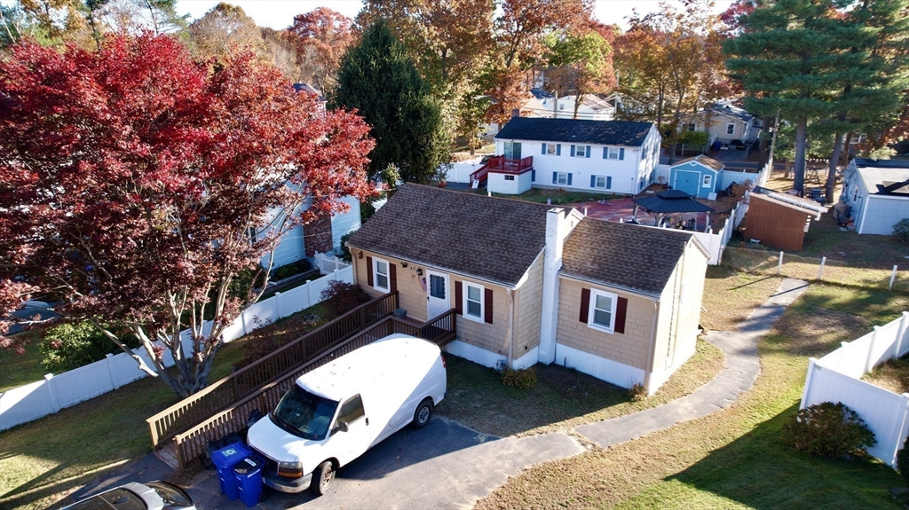 27 Overlook Road Holbrook, MA 02343 - Photo 1 of 25 an aerial view of a house with a yard basket ball court and outdoor seating