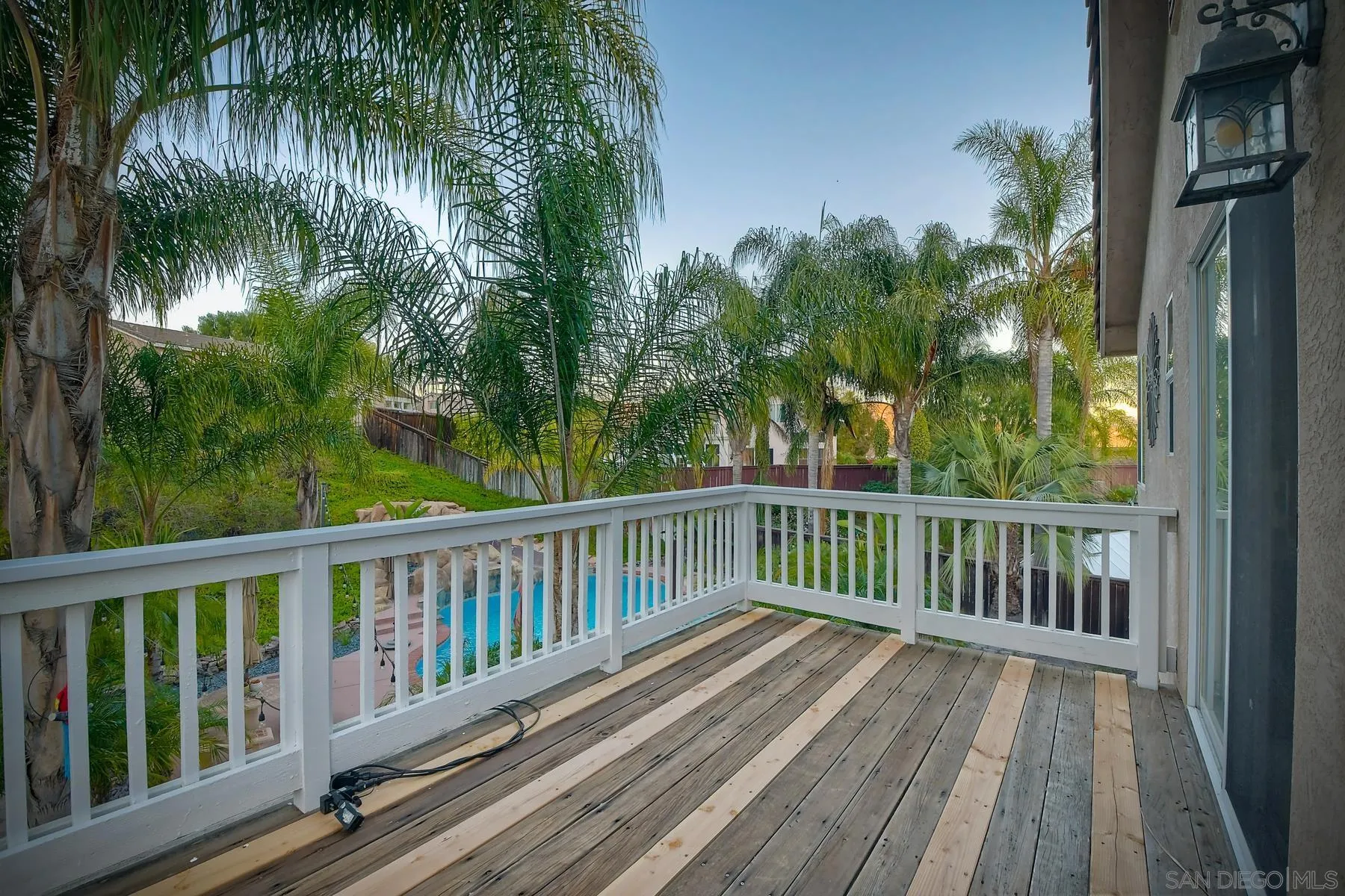 10340 Hitching Post Way Santee, CA 92071 - Photo 28 of 50 a view of balcony with wooden floor
