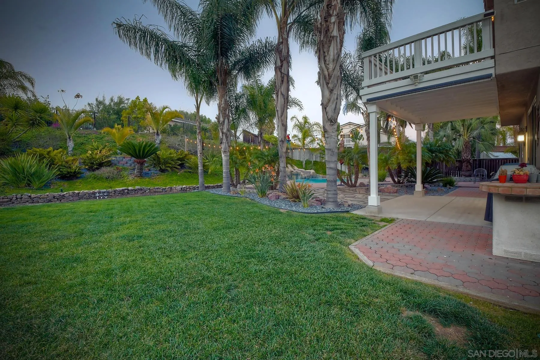 10340 Hitching Post Way Santee, CA 92071 - Photo 46 of 50 a view of a backyard with a patio