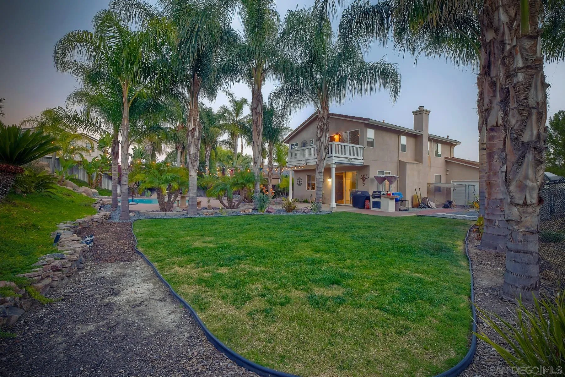 10340 Hitching Post Way Santee, CA 92071 - Photo 47 of 50 a view of a house with a backyard