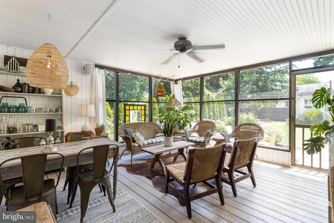 Screened Porch for Lounging & Lunching