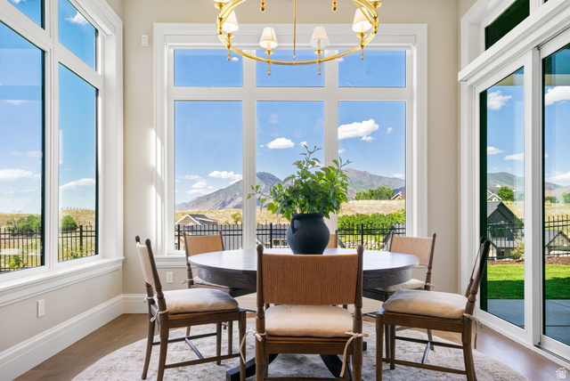 115 East Hidden Ridge Lane, Unit 42 Mapleton, UT 84664 - Photo 62 of 103 Expansive windows framing mountain scenery
