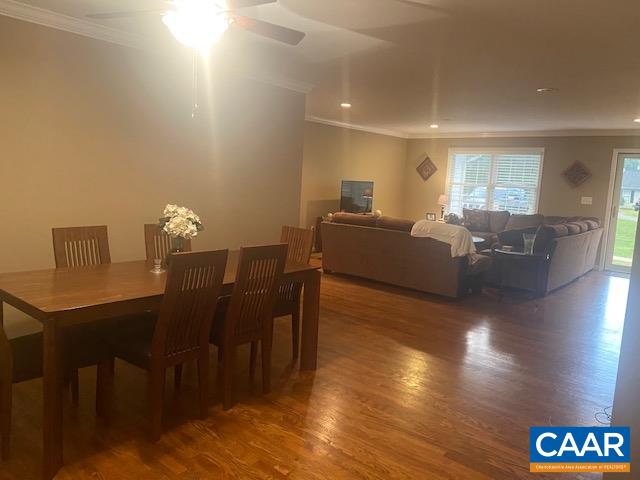 32 Buttercup Road Ruckersville, VA 22968 - Photo 7 of 14 a view of a dining room with furniture