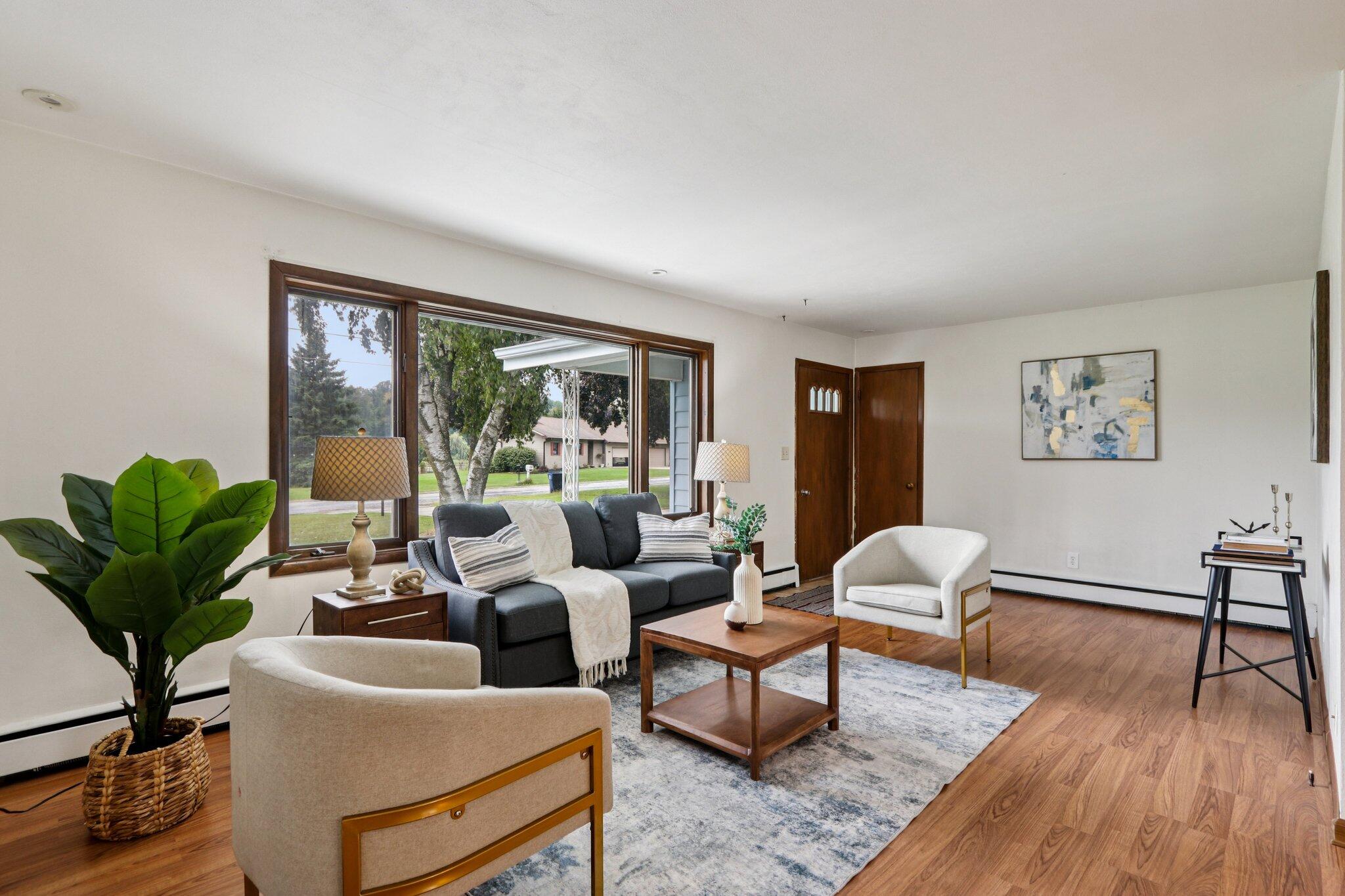 543 Clark Street Cascade, WI 53011 - Photo 4 of 24 Nice laminate floors