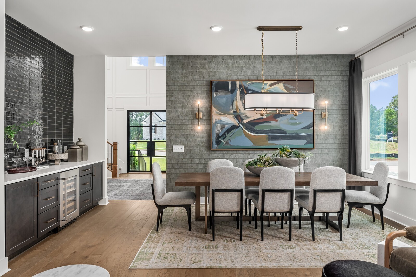 7221 Severide Street Fairview, TN 37062 - Photo 14 of 96 a view of a dining room with furniture window and outside view