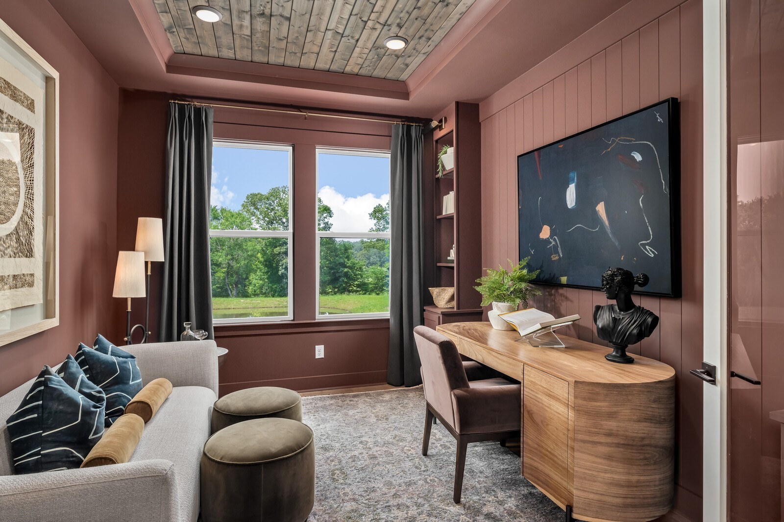 7221 Severide Street Fairview, TN 37062 - Photo 37 of 96 a living room with furniture and a large window