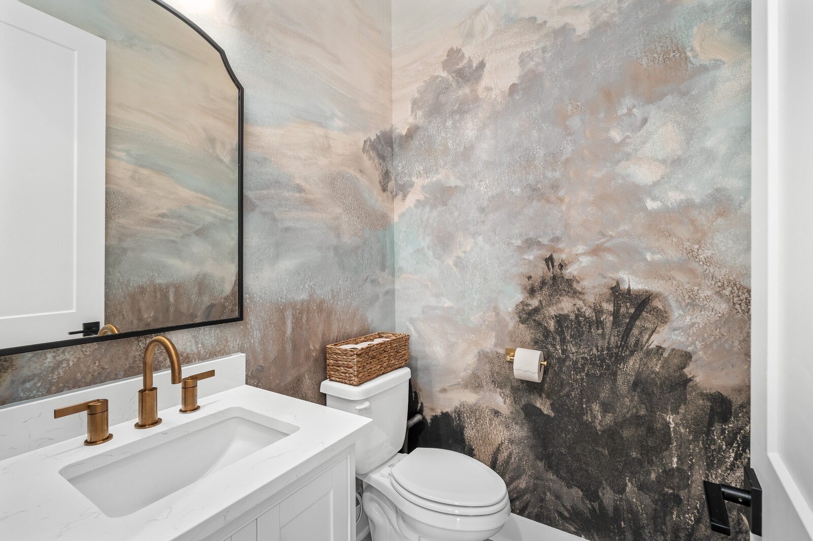 7221 Severide Street Fairview, TN 37062 - Photo 59 of 96 a bathroom with a sink vanity mirror and toilet