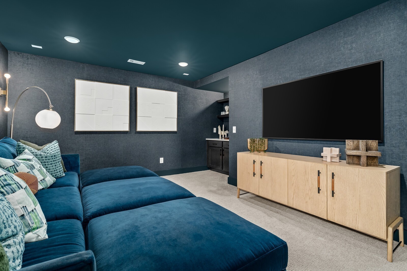 7221 Severide Street Fairview, TN 37062 - Photo 69 of 96 a living room with furniture and a flat screen tv