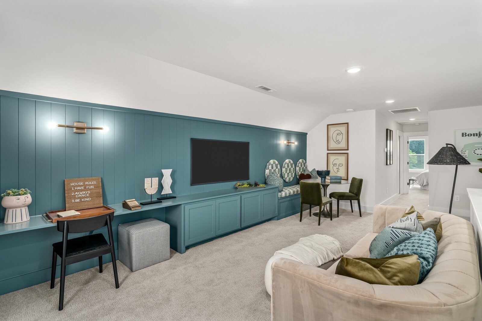 7221 Severide Street Fairview, TN 37062 - Photo 78 of 96 a living room with furniture and a flat screen tv