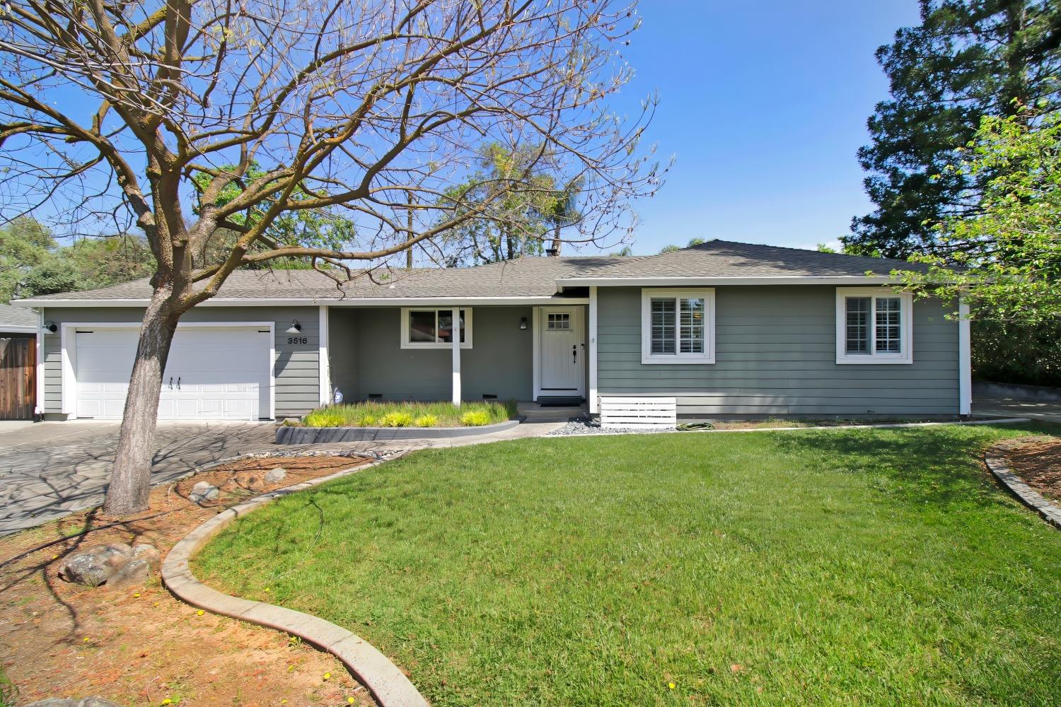 3516 Lani Lane Carmichael, CA 95608 - Photo 1 of 1 front view of a house with a yard
